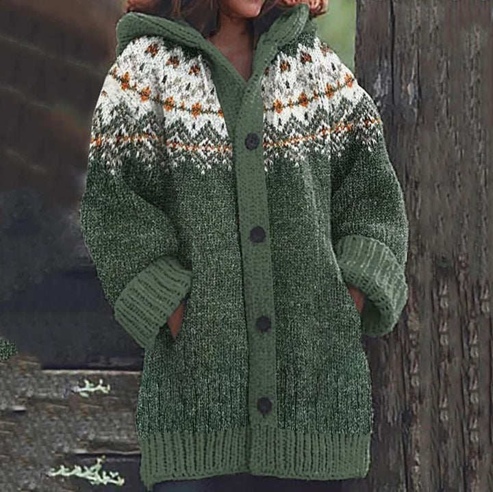 Iris - Comfort Green Cardigan
