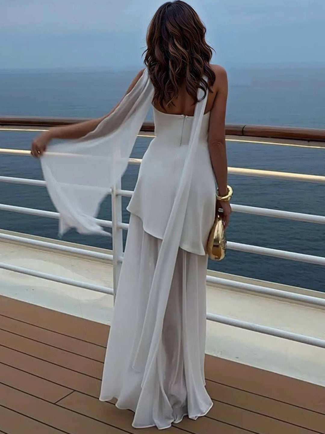 Bébinn | Women’s Strapless Flowy Evening Dress