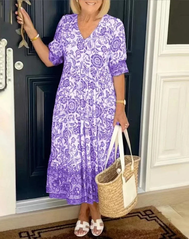 Shona | Elegant Floral Dress