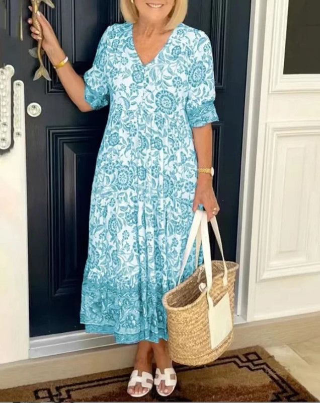 Shona | Elegant Floral Dress