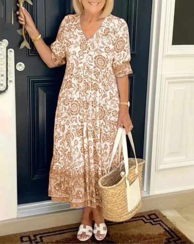 Shona | Elegant Floral Dress