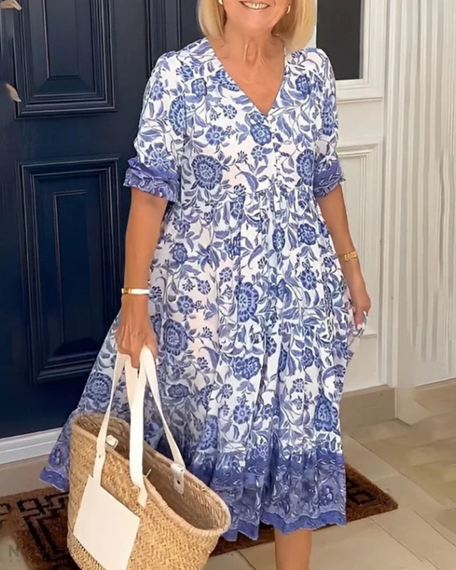 Shona | Elegant Floral Dress